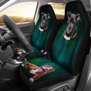 American Staffordshire Terrier Universal Fit Car Seat Covers