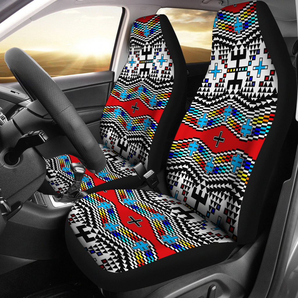 Native Geometric Pattern Universal Fit Car Seat Covers