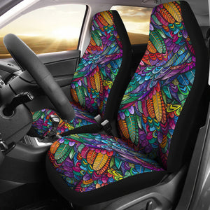 Boho Feathers Universal Fit Car Seat Covers