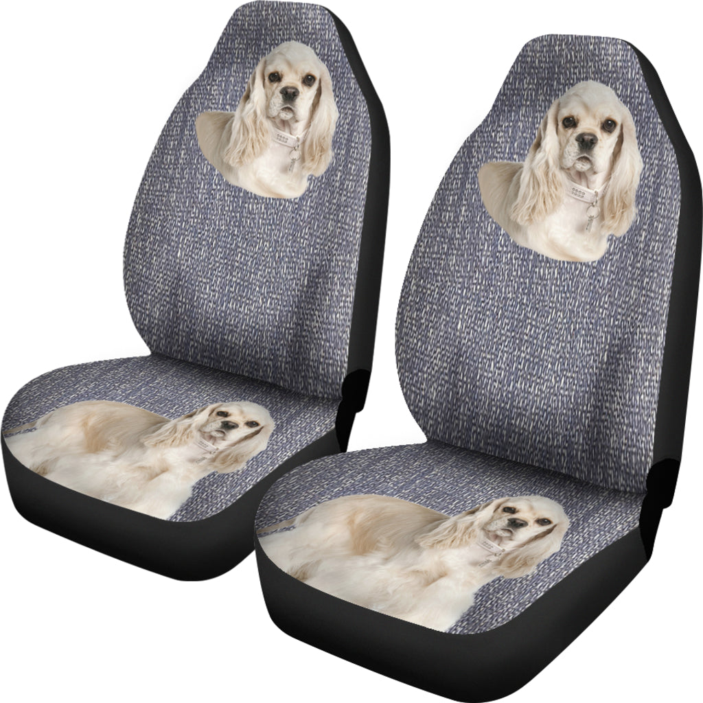 Cocker Spaniel Lover Universal Fit Car Seat Covers