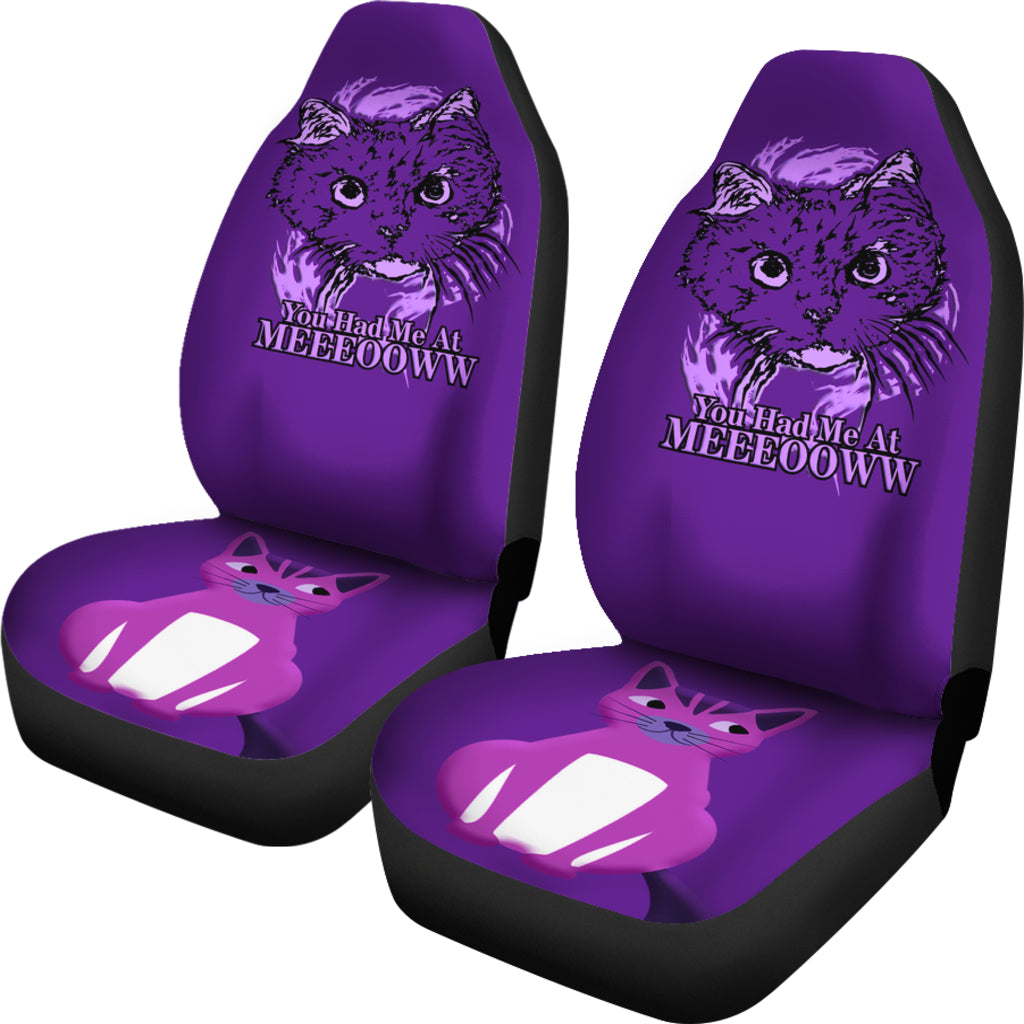 You Had Me At Meeeooww Universal Fit Car Seat Covers