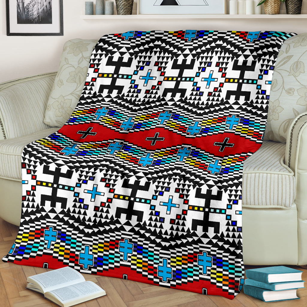Native Geometric Pattern Blanket