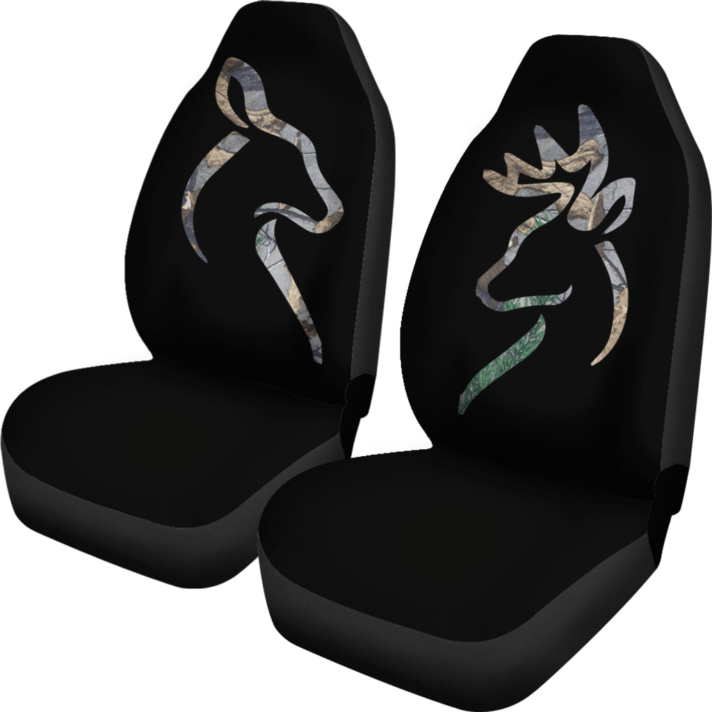Deer Couple Universal Fit Car Seat Covers