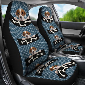 Cute Puppy Universal Fit Car Seat Covers