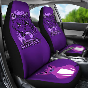 You Had Me At Meeeooww Universal Fit Car Seat Covers