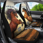 Wild Hearts Can't Be Broken Horse Universal Fit Car Seat Covers