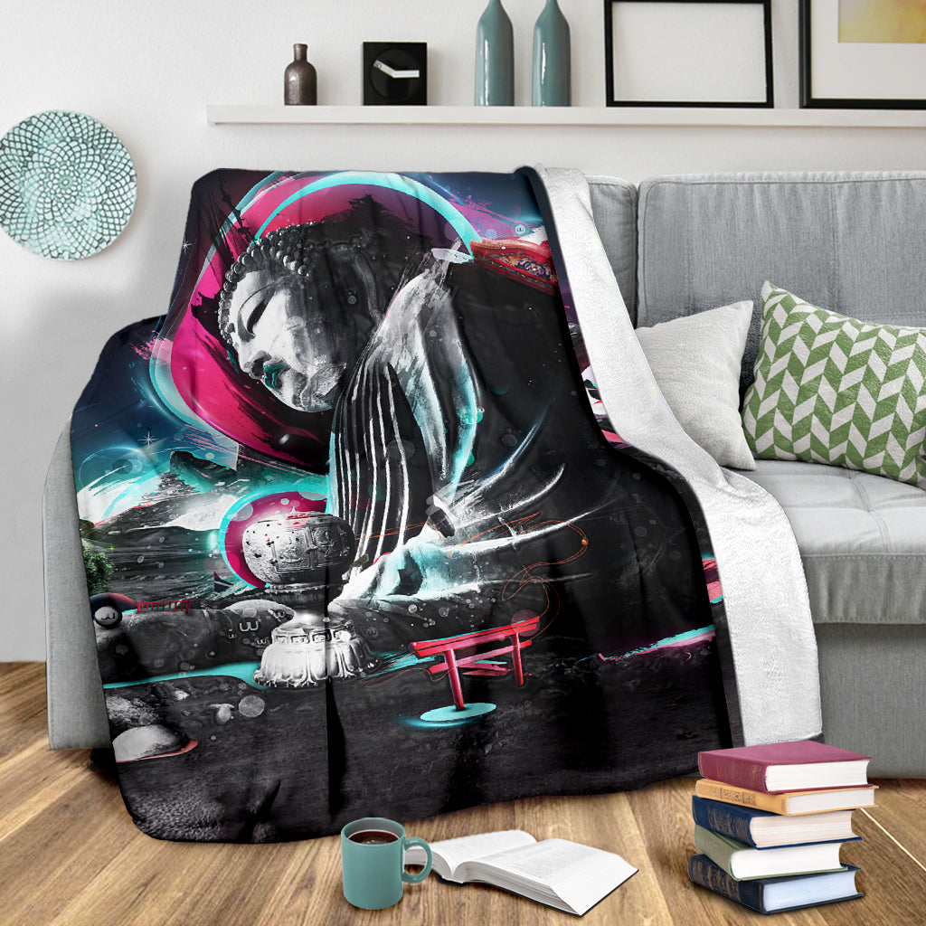 Buddha Art Blanket