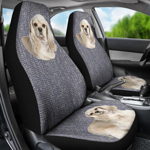 Cocker Spaniel Lover Universal Fit Car Seat Covers