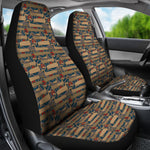 Abstract Dachshund Pattern Universal Fit Car Seat Covers