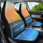 Sunset Ocean View Universal Fit Car Seat Covers