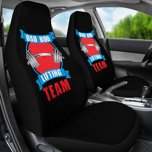 Dad Bod Lifting Team Universal Fit Car Seat Covers