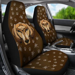 Brown Dachshund Universal Fit Car Seat Covers