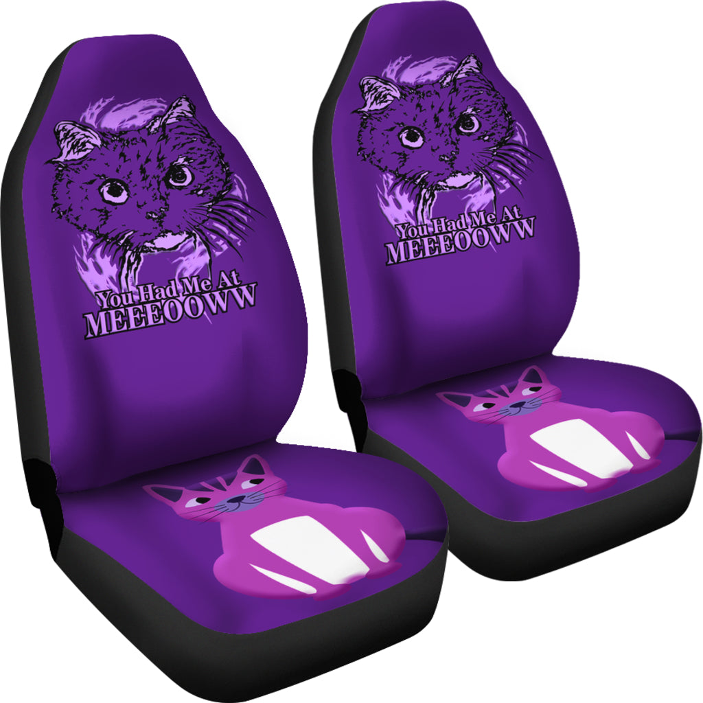 You Had Me At Meeeooww Universal Fit Car Seat Covers