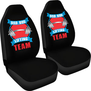 Dad Bod Lifting Team Universal Fit Car Seat Covers