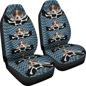 Cute Puppy Universal Fit Car Seat Covers