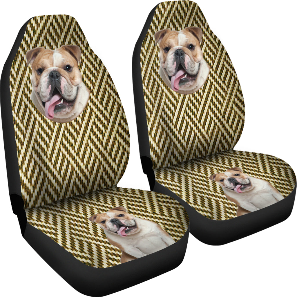 Australian Bulldog Lover Universal Fit Car Seat Covers