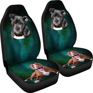 American Staffordshire Terrier Universal Fit Car Seat Covers