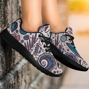 Summer Surfing Pattern Print Walking Shoes