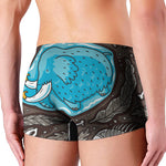 Frozen Mammoth And Fossil Print Men's Boxer Briefs