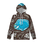 Frozen Mammoth And Fossil Print Pullover Hoodie