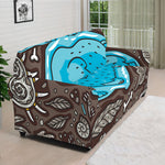 Frozen Mammoth And Fossil Print Sofa Cover