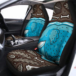 Frozen Mammoth And Fossil Print Universal Fit Car Seat Covers