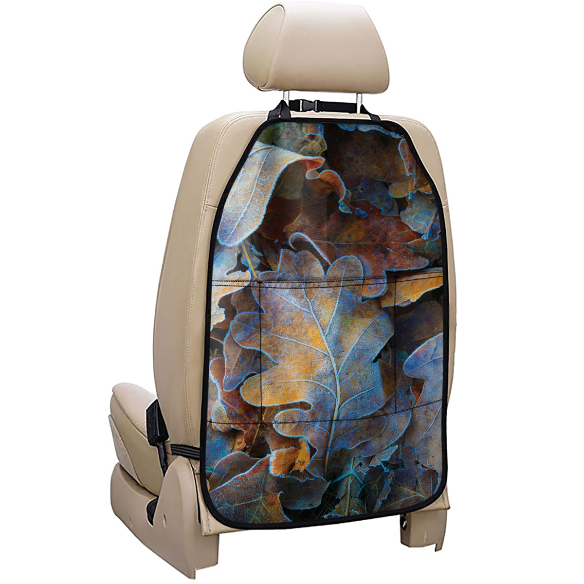 Frozen Oak leaf Print Car Seat Organizers