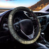 Full Moon And Night Stars Print Car Steering Wheel Cover