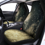 Full Moon And Night Stars Print Universal Fit Car Seat Covers