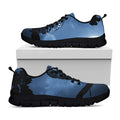 Full Moon Night Owl Print Black Running Shoes