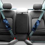 Full Moon Night Owl Print Car Seat Belt Covers