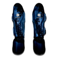 Full Moon Night Owl Print Muay Thai Shin Guards