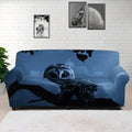 Full Moon Night Owl Print Sofa Cover