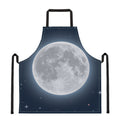 Full Moon Print Apron