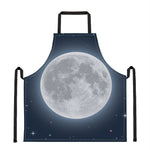 Full Moon Print Apron