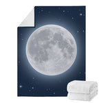 Full Moon Print Blanket