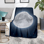 Full Moon Print Blanket