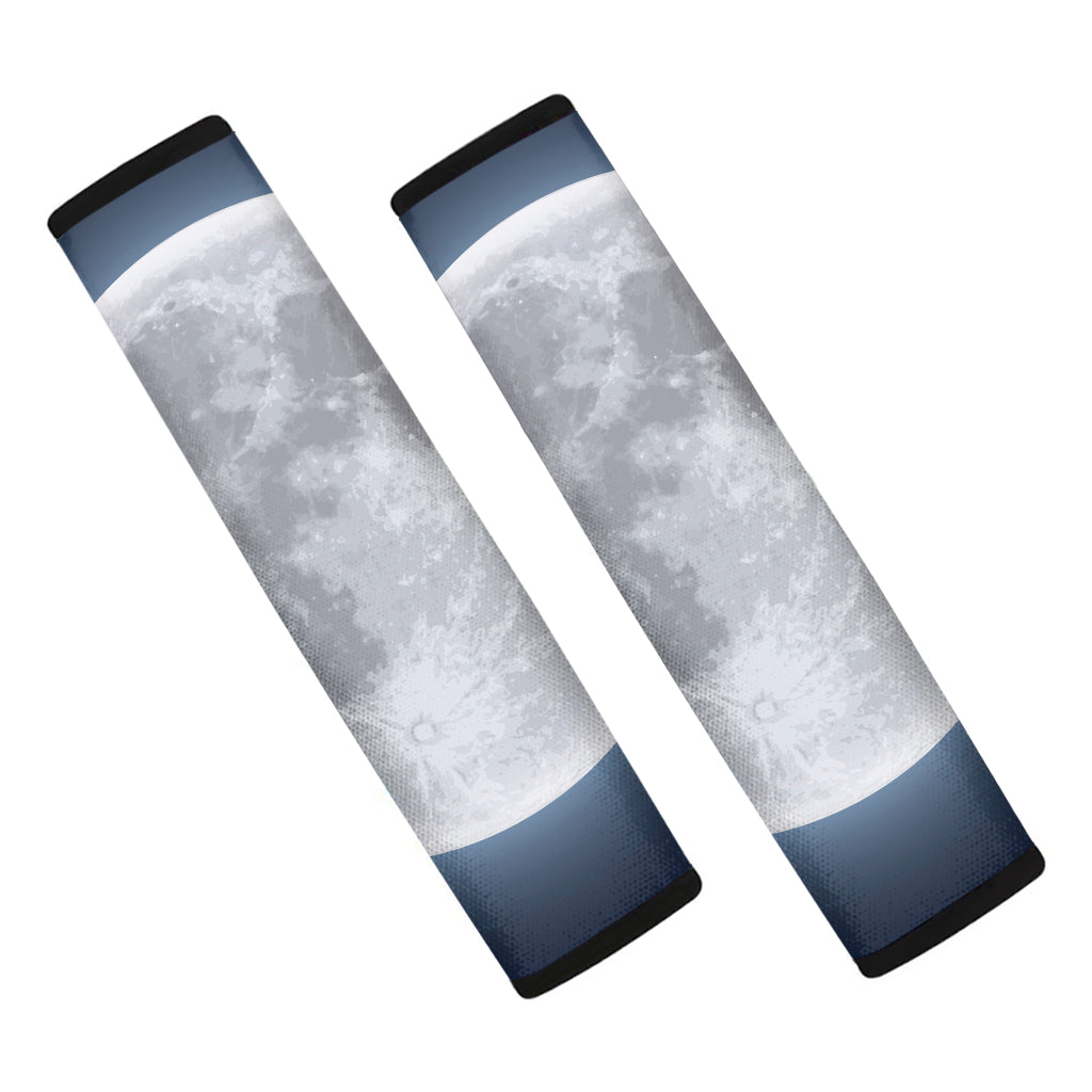 Full Moon Print Car Seat Belt Covers