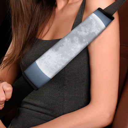 Full Moon Print Car Seat Belt Covers
