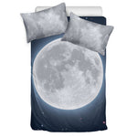 Full Moon Print Duvet Cover Bedding Set