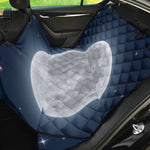 Full Moon Print Pet Car Back Seat Cover