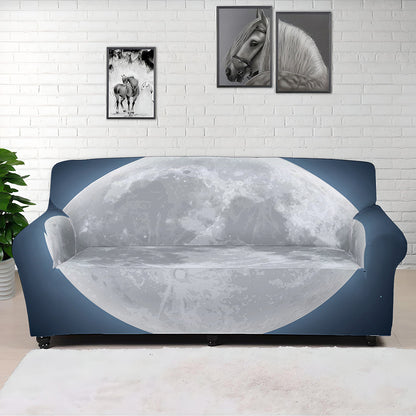 Full Moon Print Sofa Cover