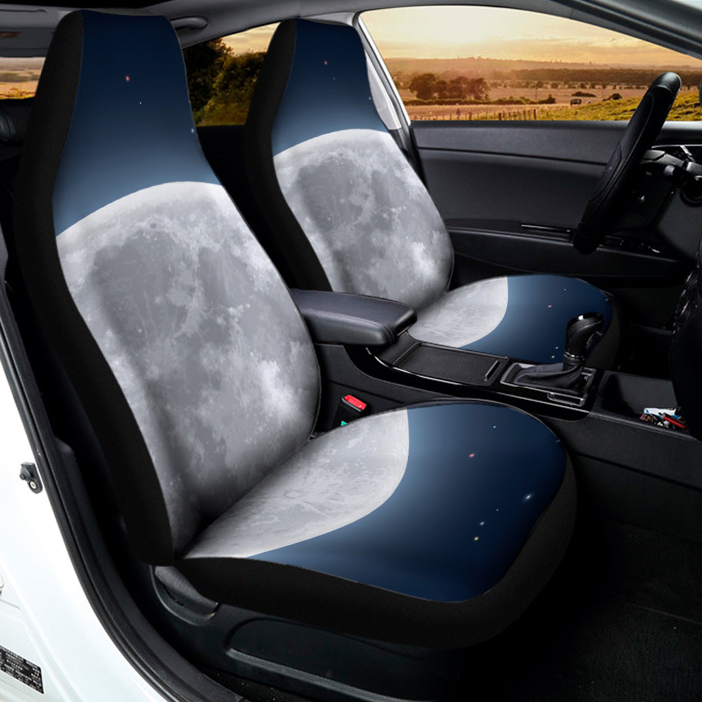 Full Moon Print Universal Fit Car Seat Covers