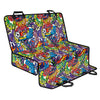 Funky Graffiti Pattern Print Pet Car Back Seat Cover