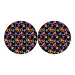 Funky Kiss Lips Pattern Print Car Coasters