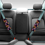 Funky Kiss Lips Pattern Print Car Seat Belt Covers