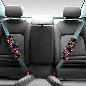 Funky Kiss Lips Pattern Print Car Seat Belt Covers