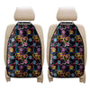 Funky Kiss Lips Pattern Print Car Seat Organizers