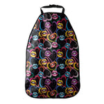 Funky Kiss Lips Pattern Print Car Seat Organizers