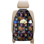 Funky Kiss Lips Pattern Print Car Seat Organizers